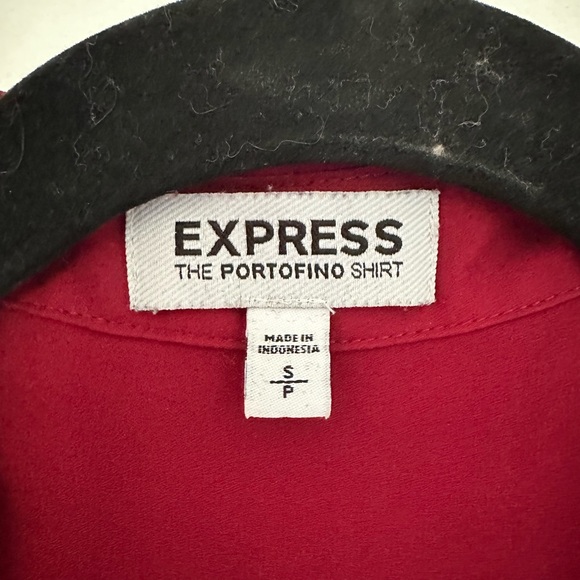 Express red portofino shirt size small - Picture 3 of 4
